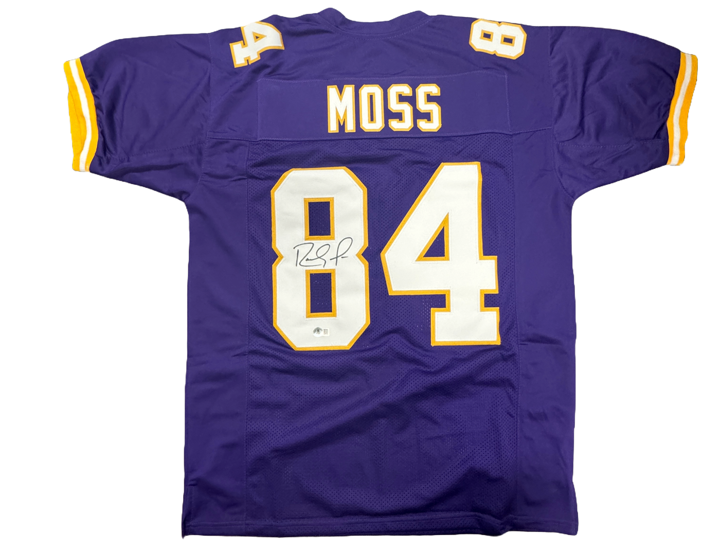 Randy Moss signed Minnesota Vikings Custom Jersey Autographed BAS COA