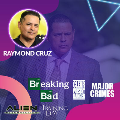 Raymond Cruz Official Autograph Mail-In Service - Albuquerque Comic Con 2025