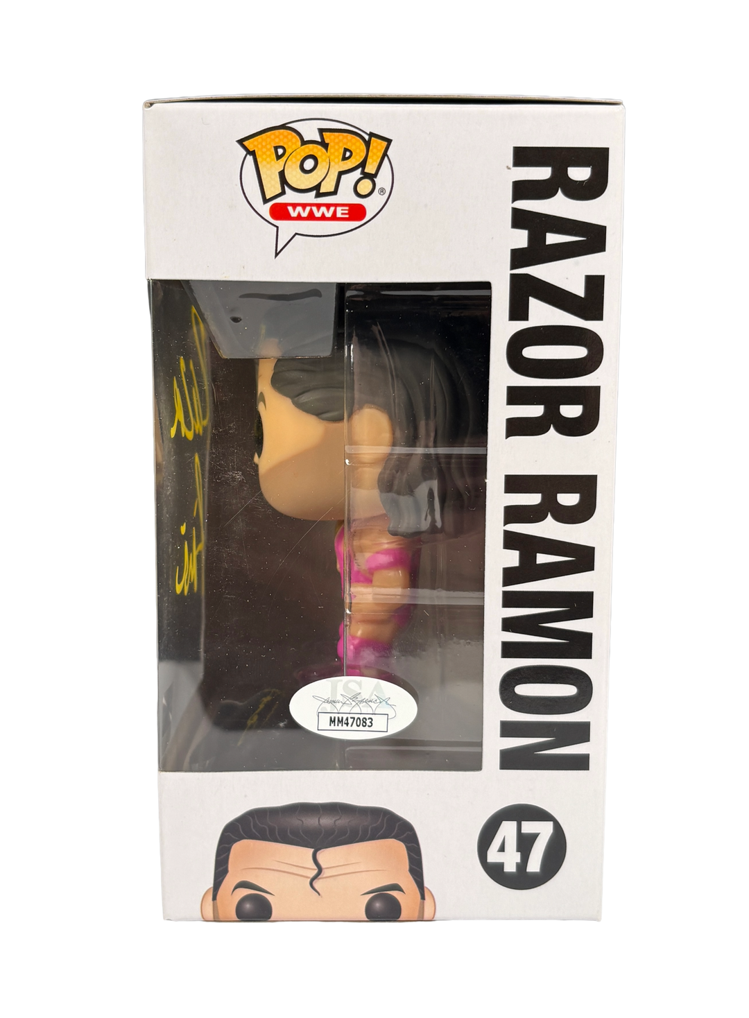 Razor Ramon Signed WWE Funko Pop 