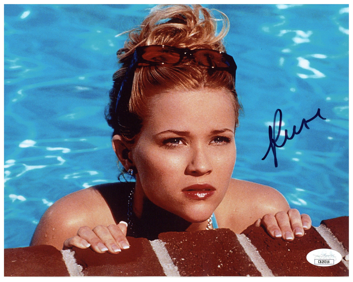 Reese Witherspoon Signed 8x10 Photo Legally Blonde Autographed JSA COA #2