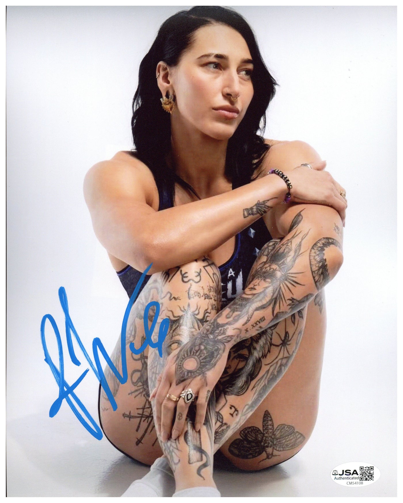 Rhea Ripley Signed 8x10 Photo WWE Champion Autographed JSA COA #5 ...