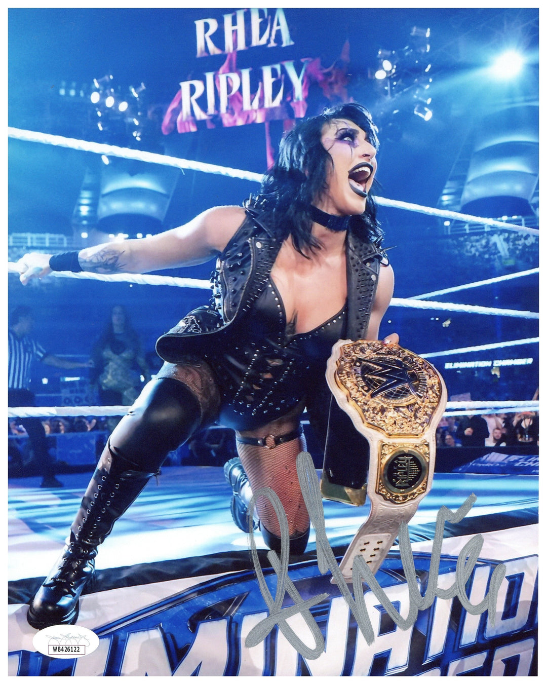 Rhea Ripley Signed 8x10 Photo WWE Mami Autographed JSA COA – Zobie