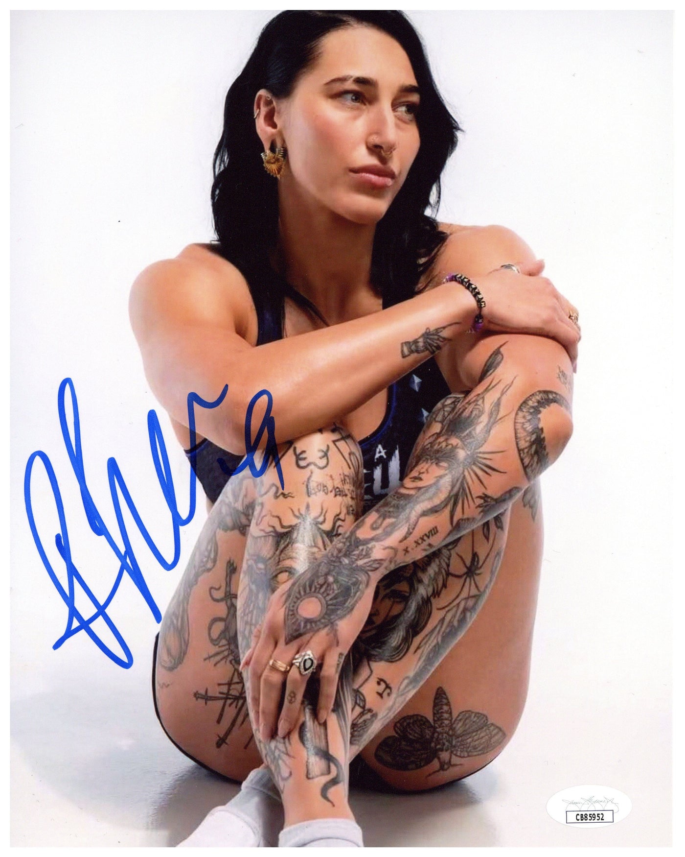 Rhea Ripley Signed 8x10 Photo WWE Pro Wrestling Autographed Auto JSA COA 2