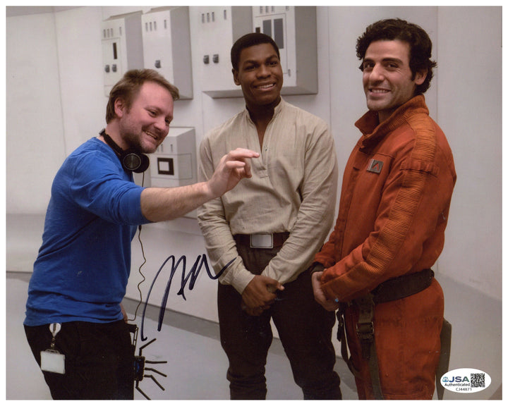 Rian Johnson Signed 8x10 Photo Star Wars: The Last Jedi Director Autograph JSA 2