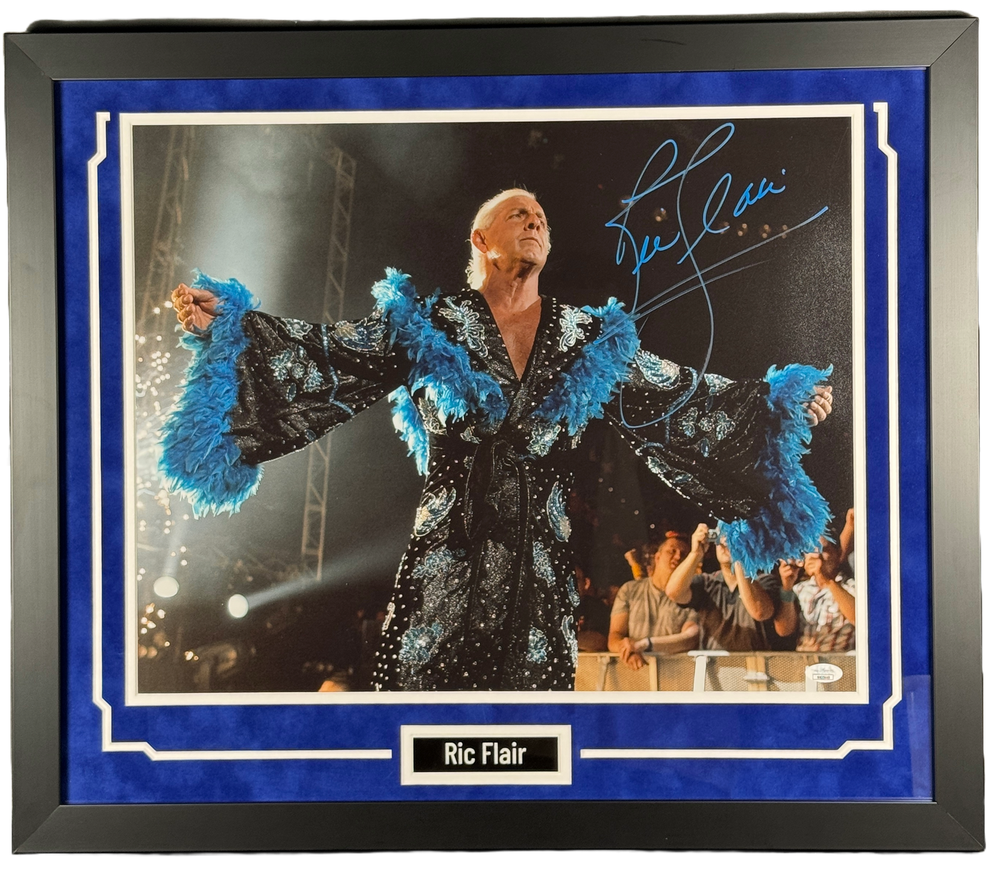Ric Flair Signed 16x20 Photo Custom Framed WWE HOF WOO WCW Autographed JSA COA