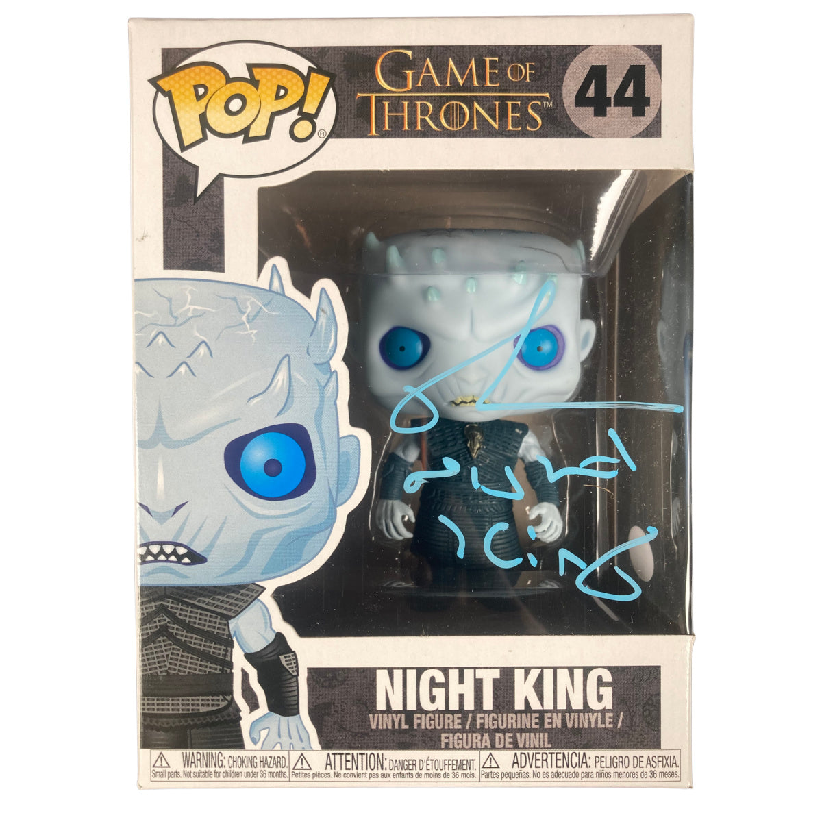 Richard Brake Signed Funko POP Game of Thrones Night King Autographed JSA COA