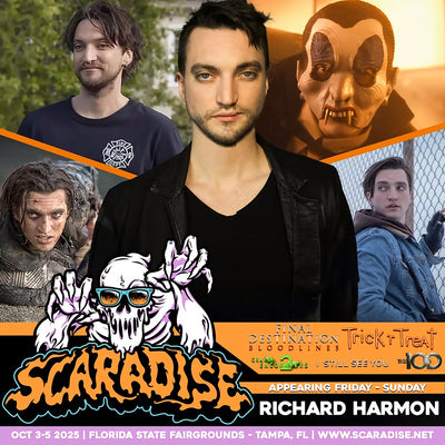 Richard Harmon Official Autograph Mail-In Service - Scaradise 2025