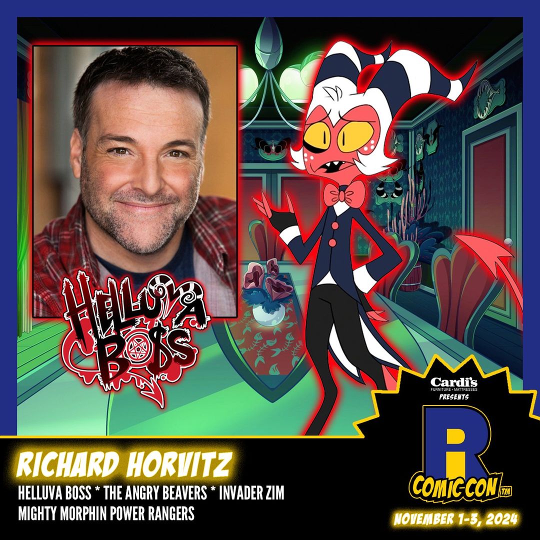 Richard Horvitz Official Autograph Mail-In Service - Rhode Island Comic Con 2024