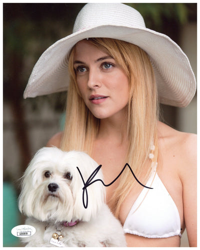 Riley Keough Signed 8X10 Photo Under the Silver Lake Autographed JSA COA