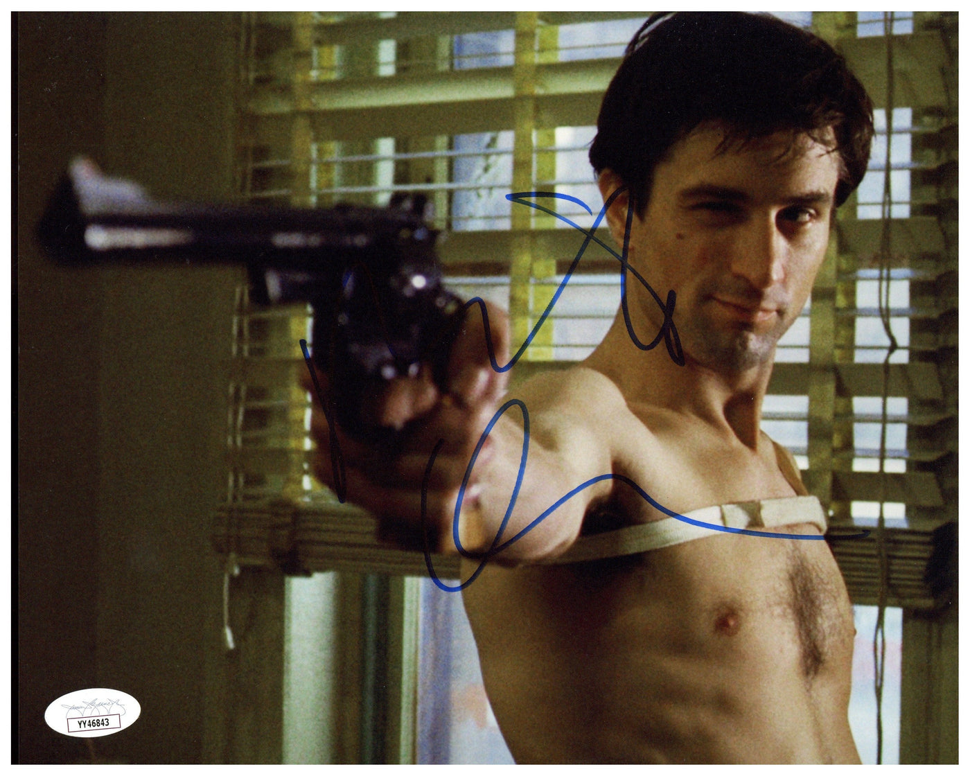 Robert De Niro Signed 8x10 Photo Taxi Driver Autographed JSA LETTER COA