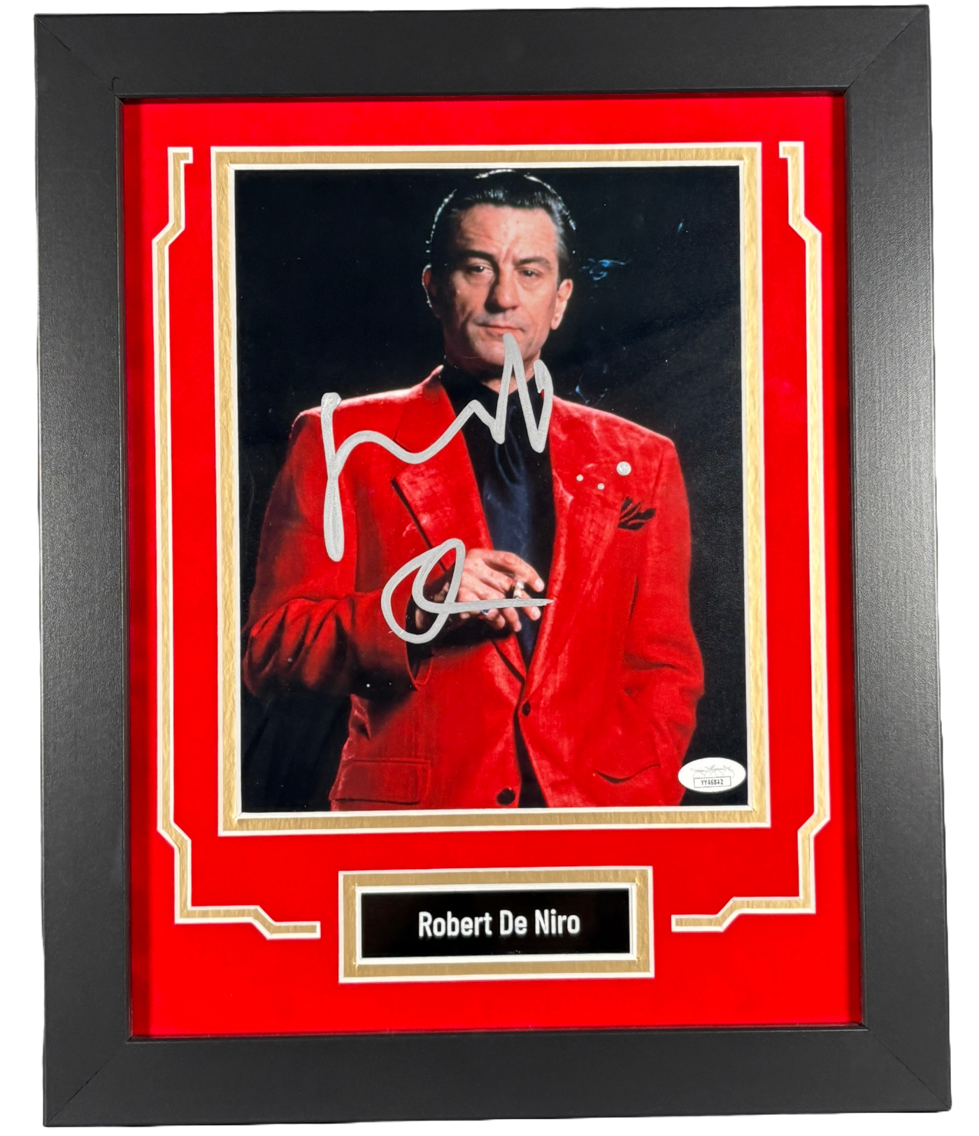 Robert De Niro Signed Custom Framed 8x10 Photo Casino Autographed JSA LETTER COA