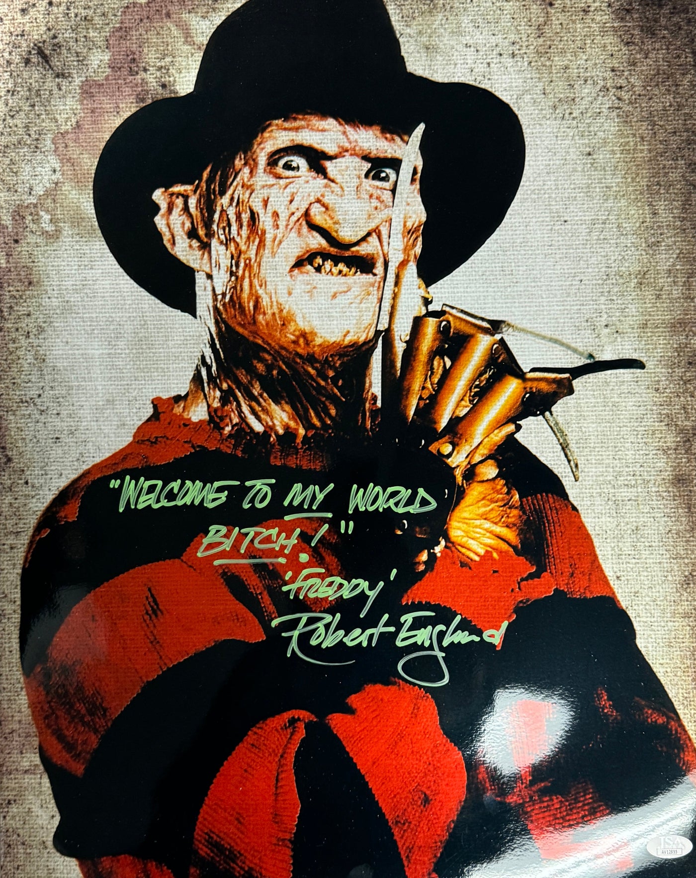 Robert Englund Signed 16x20 Freddy Krueger A Nightmare on Elm Street Photo Autographed JSA COA 3