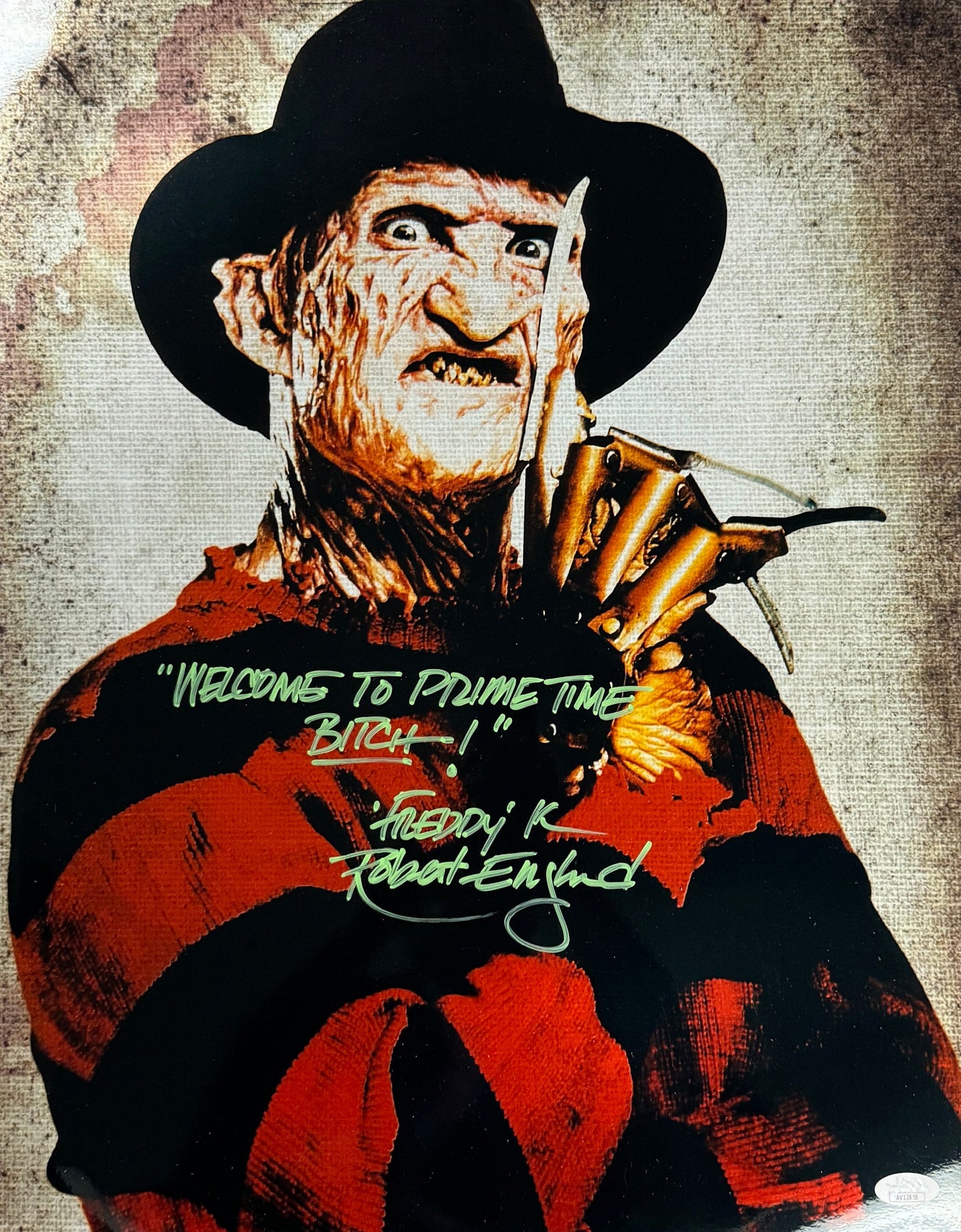 Robert Englund Signed 16x20 Freddy Krueger A Nightmare on Elm Street Photo Autographed JSA COA 4