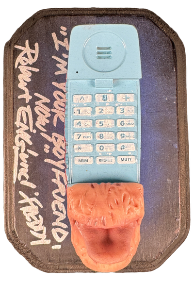 Robert Englund Signed Custom Phone with Tongue Prop A Nightmare on Elm Street Autographed JSA COA