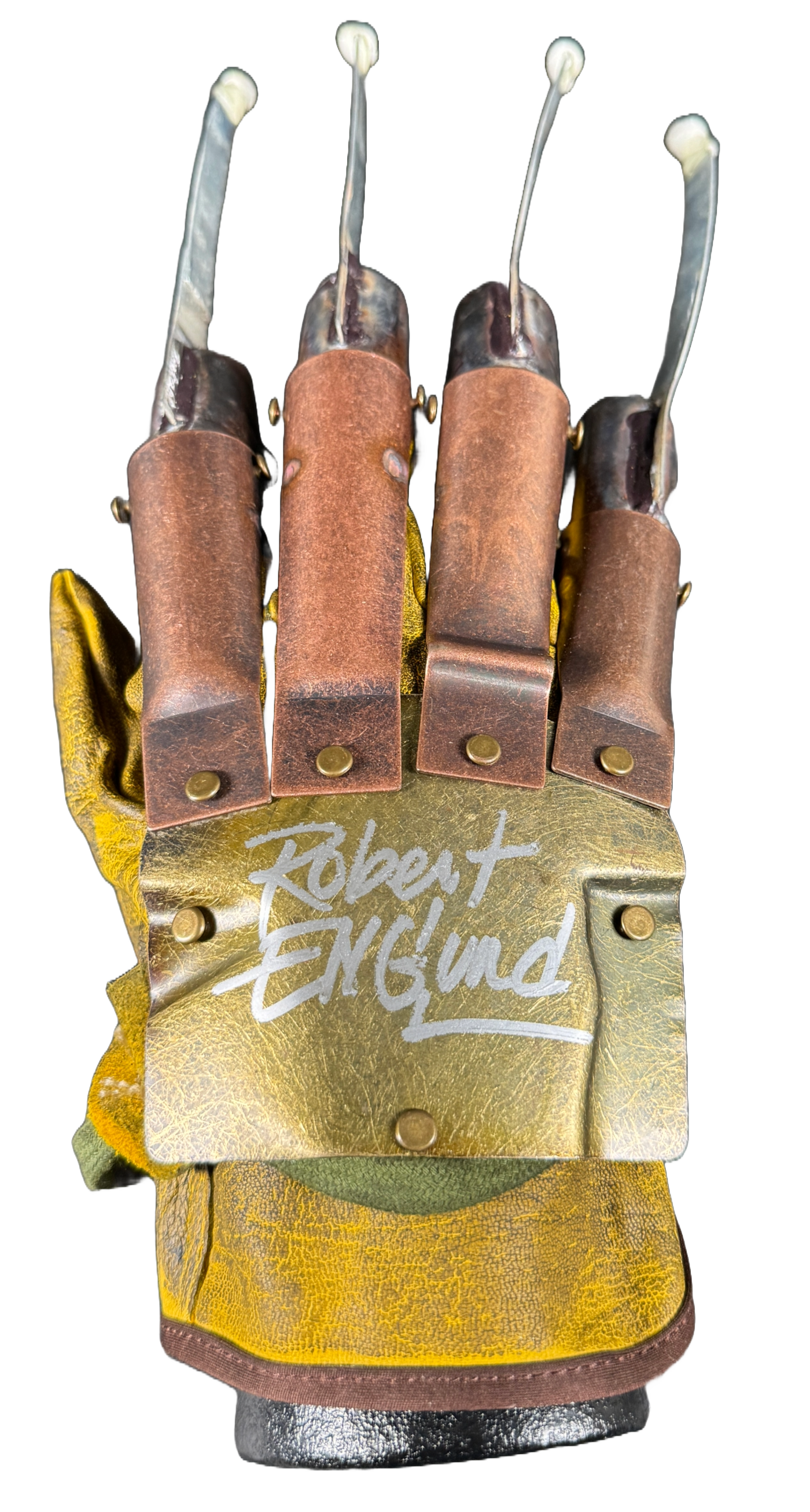 Robert Englund Signed NECA Freddy Krueger Glove A Nightmare on Elm Street Autographed JSA COA