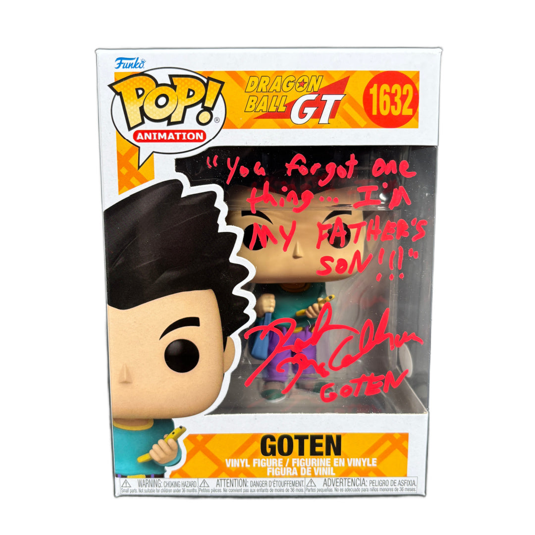 Robert McCollum Signed Funko POP Anime Dragon Ball GT Autographed JSA COA