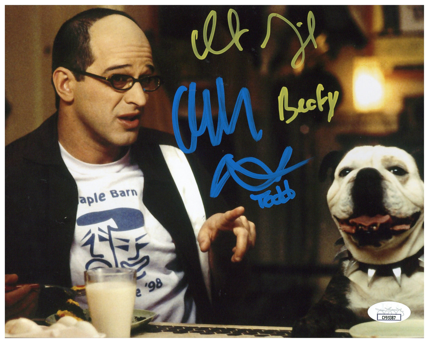 Robert Smigel & Allen Covert Signed 8x10 Photo Little Nicky Autographed JSA COA