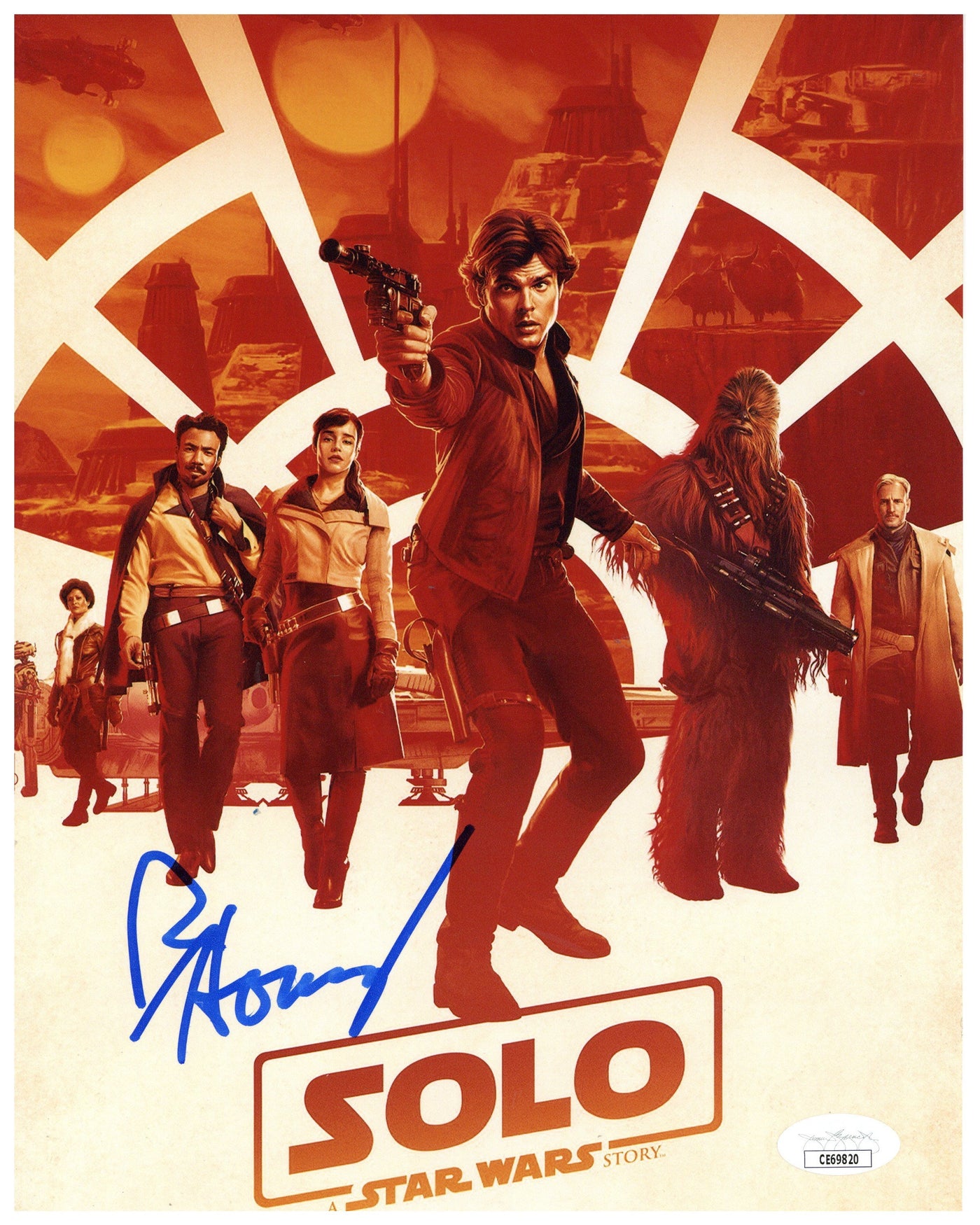Ron Howard Signed 8x10 Photo Star Wars Solo Autographed JSA COA