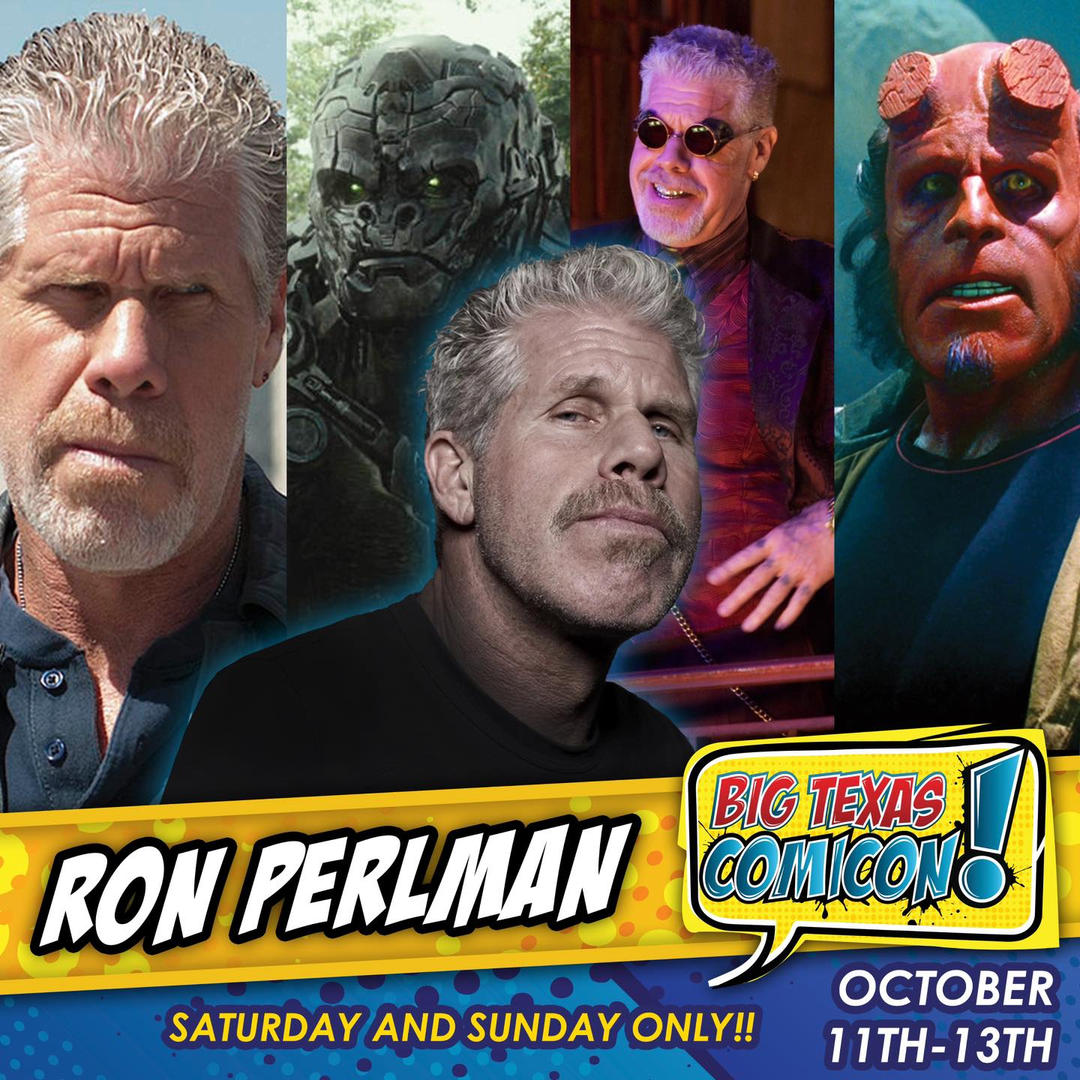 Ron Perlman Official Autograph Mail-In Service - Big Texas Comicon 2024