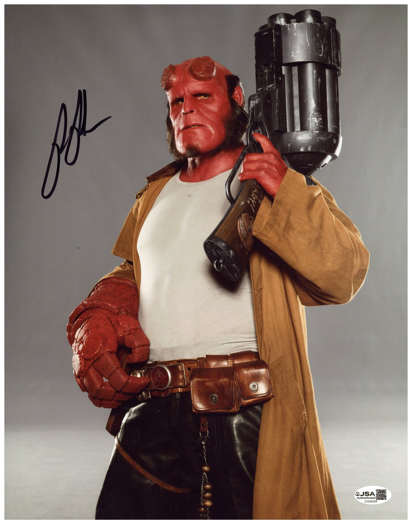 Ron Perlman Signed 11x14 Photo Hellboy Authentic Autograph JSA COA 3 ...