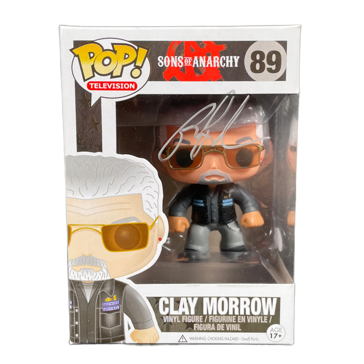 Ron Perlman Signed Funko POP Sons of Anarchy Clay Morrow Autographed JSA COA