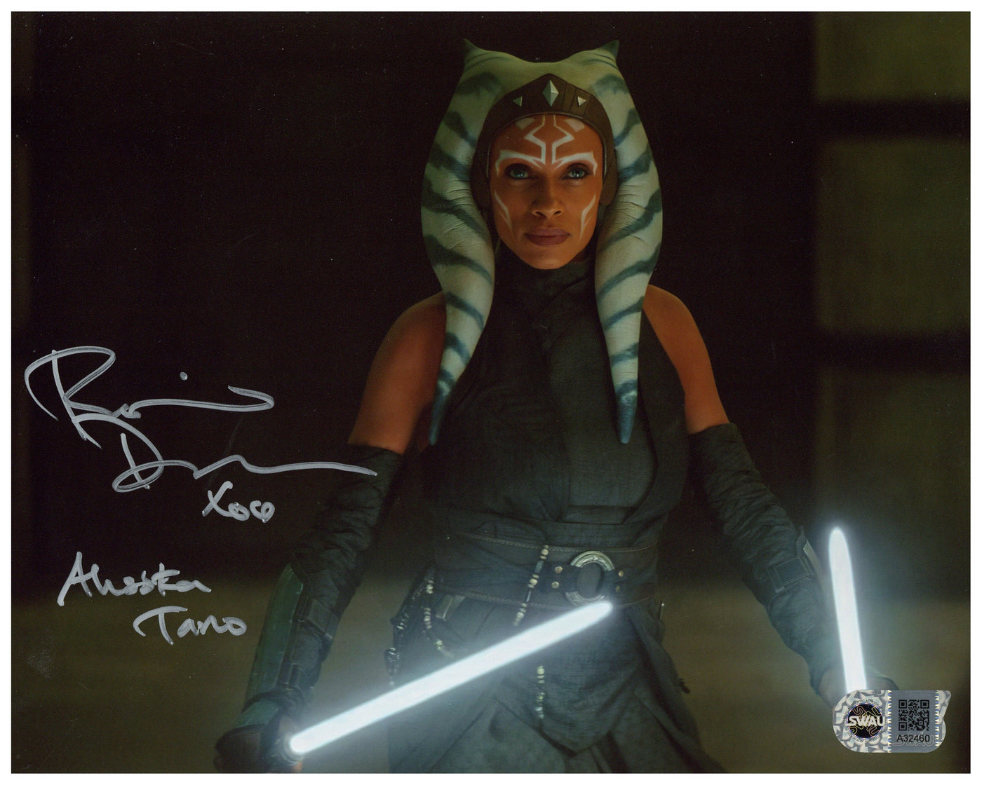 Rosario Dawson Signed 8x10 Photo Star Wars Ahsoka Autographed SWAU COA