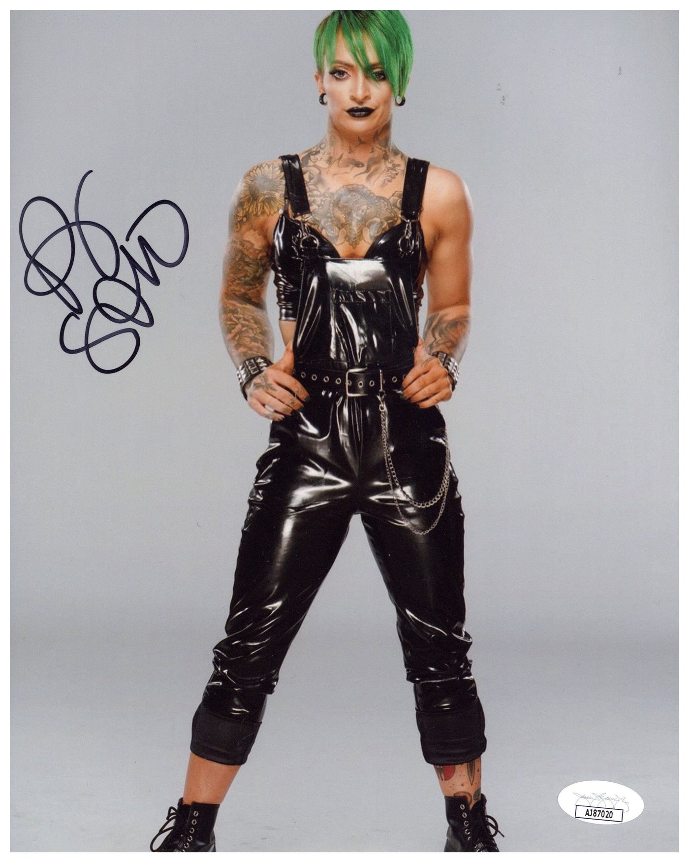 Ruby Soho Signed 8x10 Photo AEW Pro Wrestling WWE Autographed JSA COA