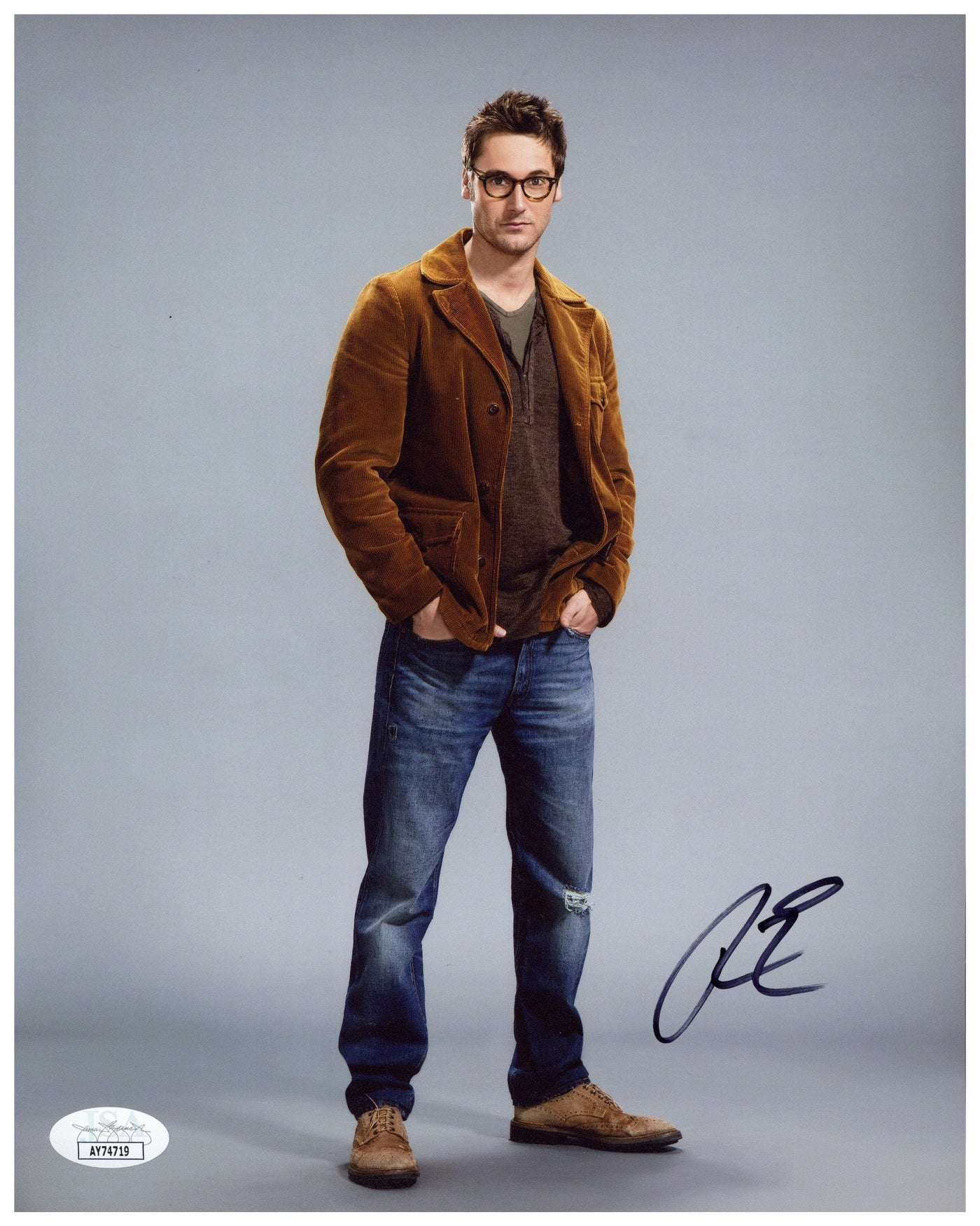 Ryan Eggold Signed 8x10 Photo New Amsterdam Autographed JSA COA 2