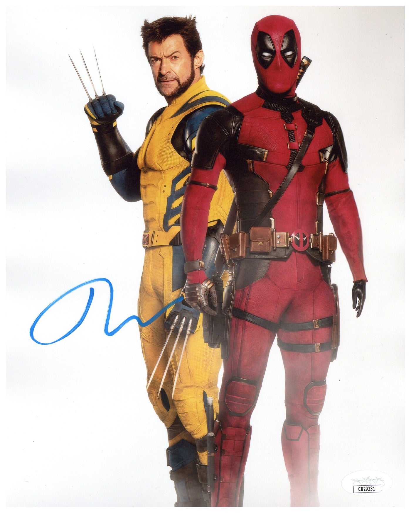 Ryan Reynolds Signed 8x10 Photo Deadpool Wade Wilson Autographed JSA COA #5