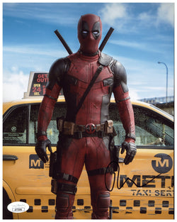 Image of Ryan Reynolds Signed 8x10 Photo Deadpool Wade Wilson Autographed JSA COA