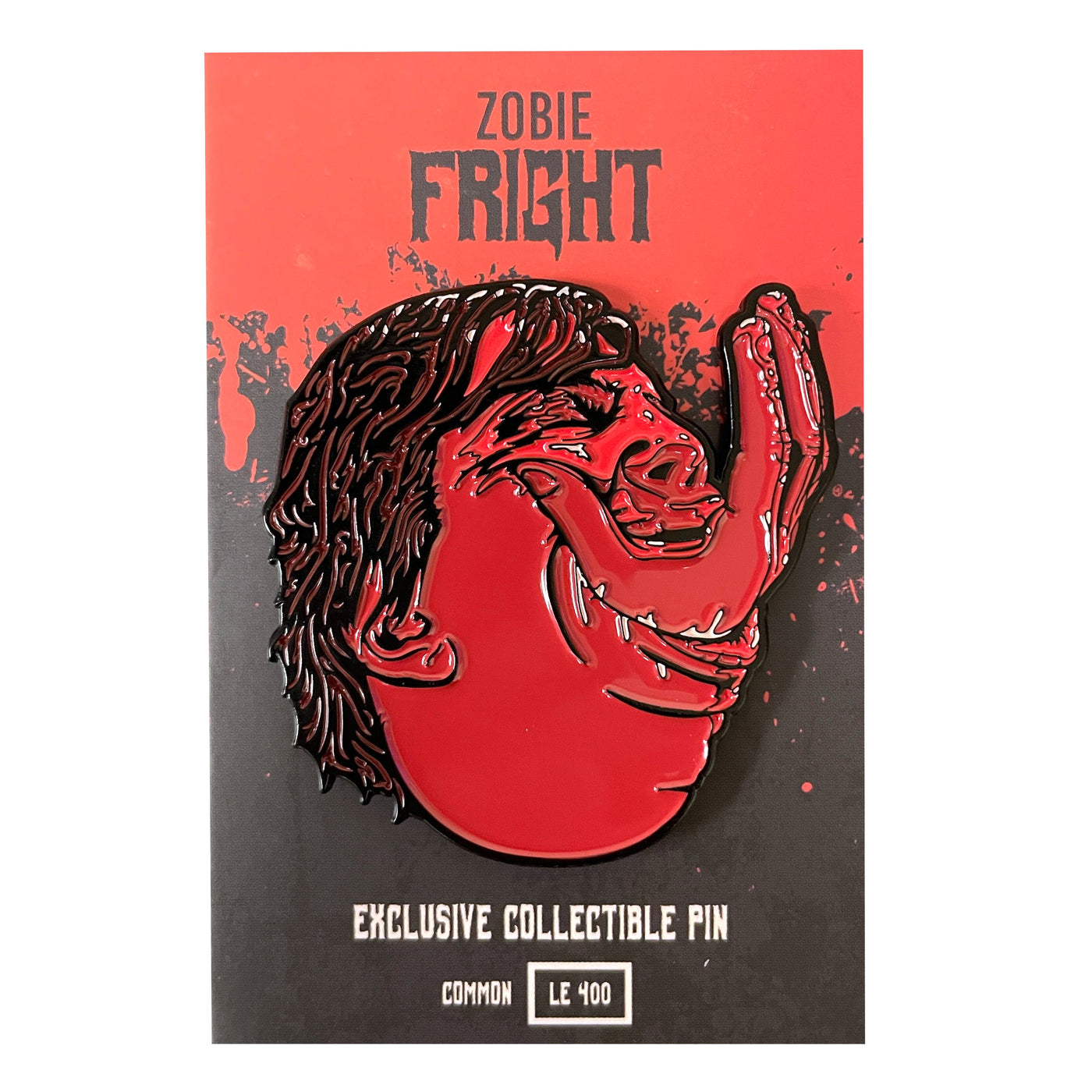 Zobie Fright Exclusive 2" Enamel Pin - Society "Common"