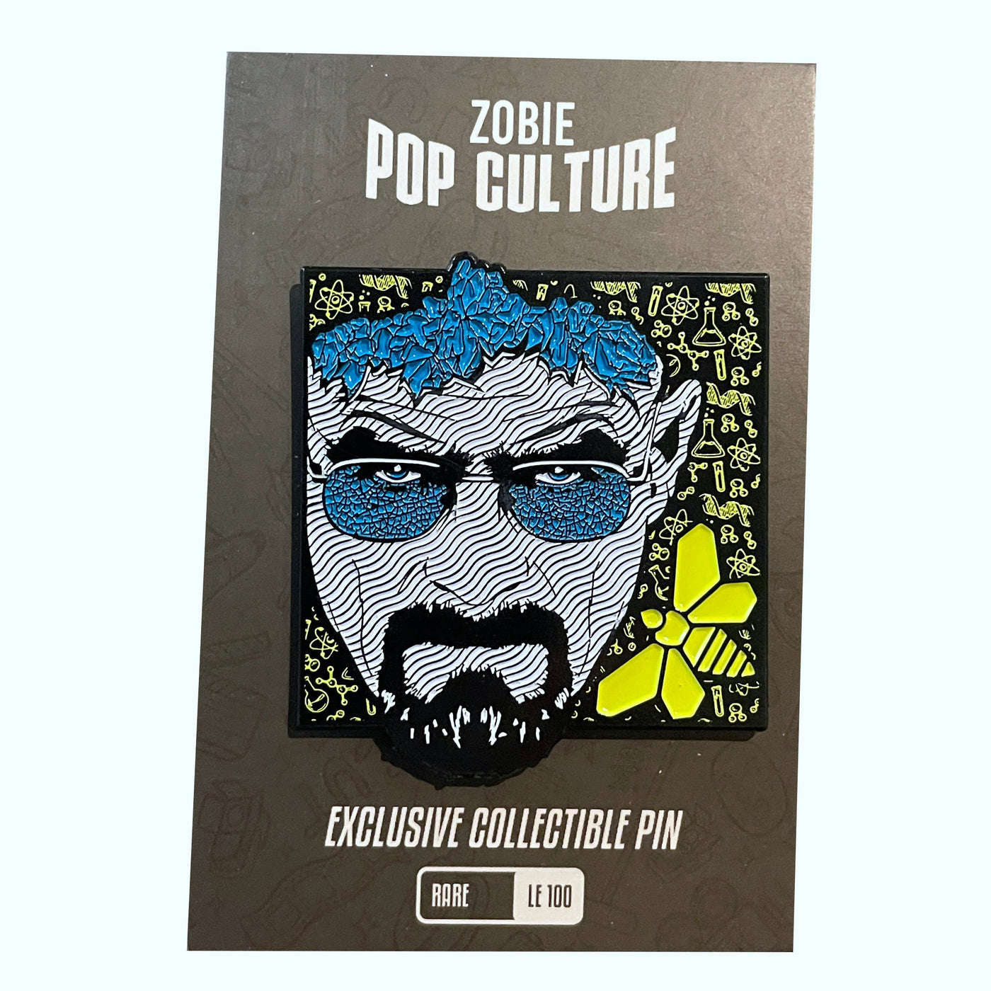 Zobie Pop Culture Exclusive 2" Enamel Pin - Breaking Bad Walter White