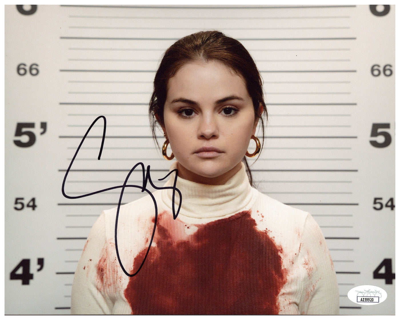 SELENA GOMEZ Signed 8x10 Photo Only Murders in the Building Autographed JSA COA