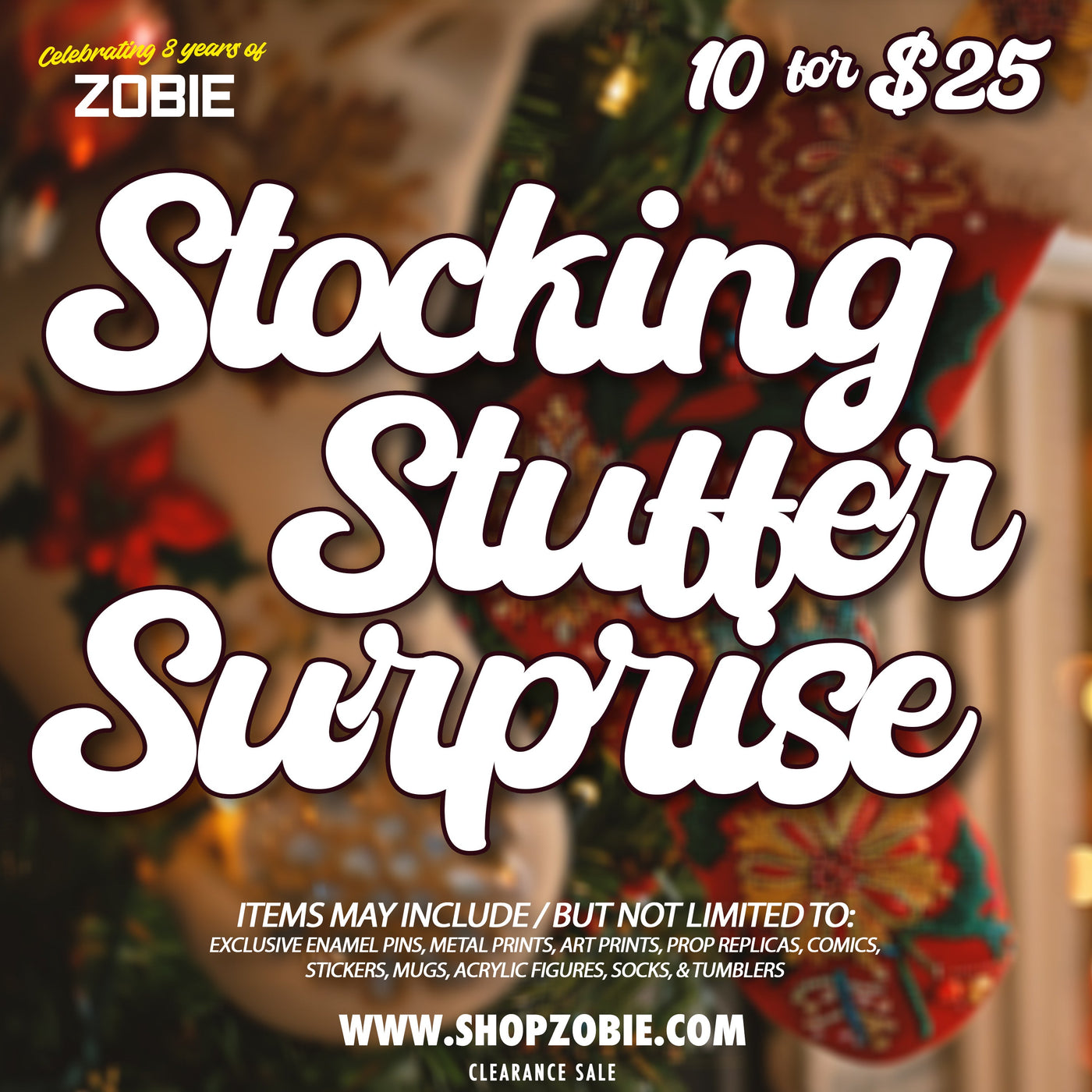 SPECIAL 10 for $25 Stuffer Stocking Surpise (10 Items in Every Box)