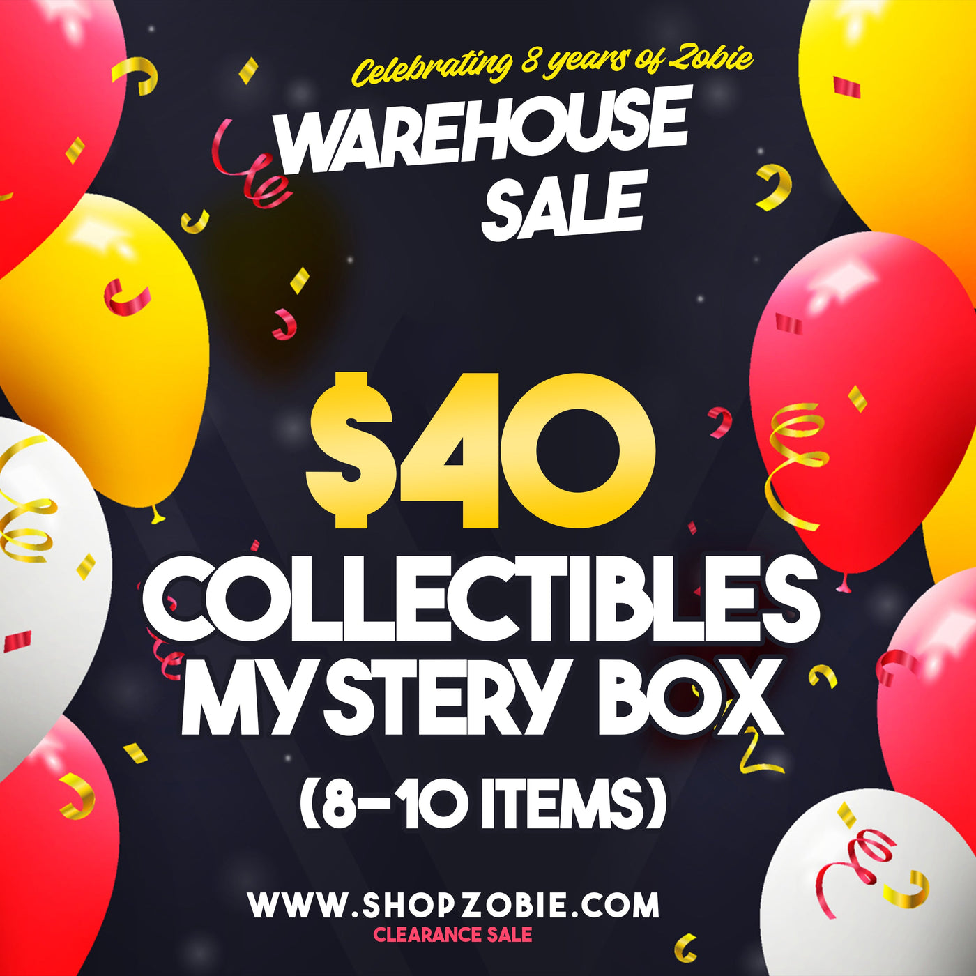 SPECIAL $40 Collectibles Mystery Box (8-10 Items)