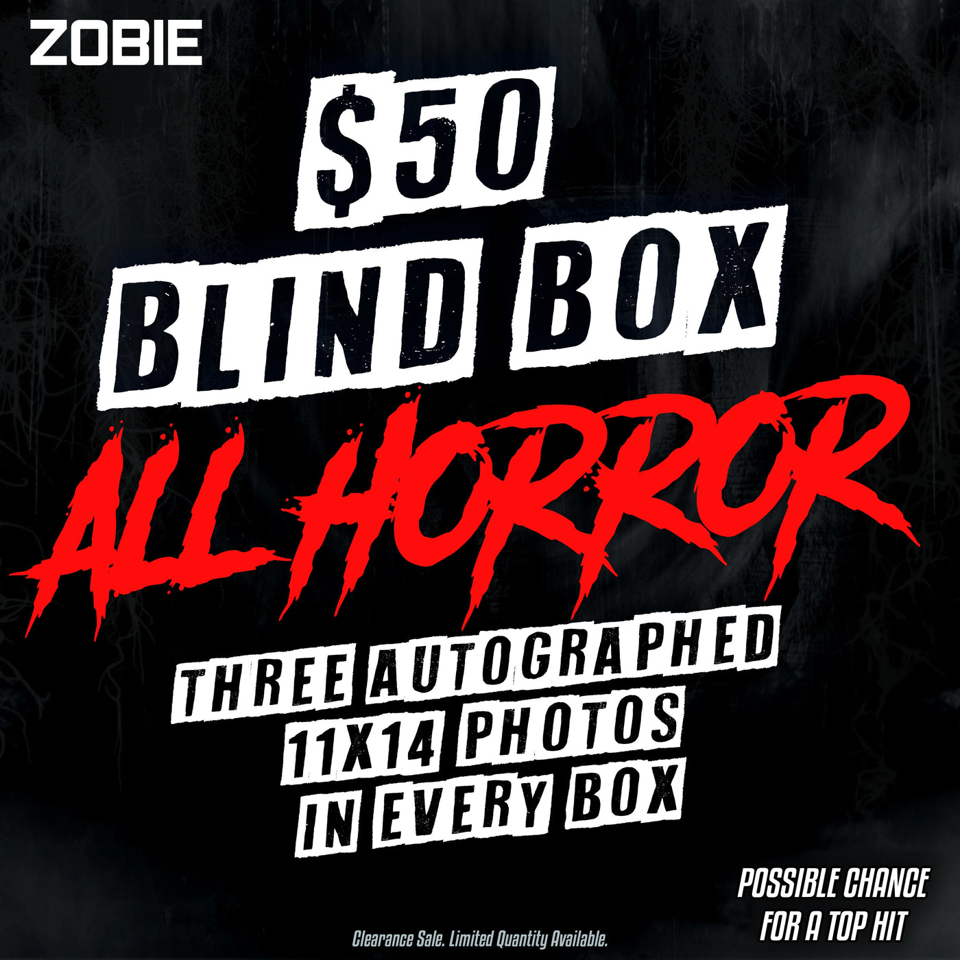 SPECIAL $50 Blind Box - ALL HORROR