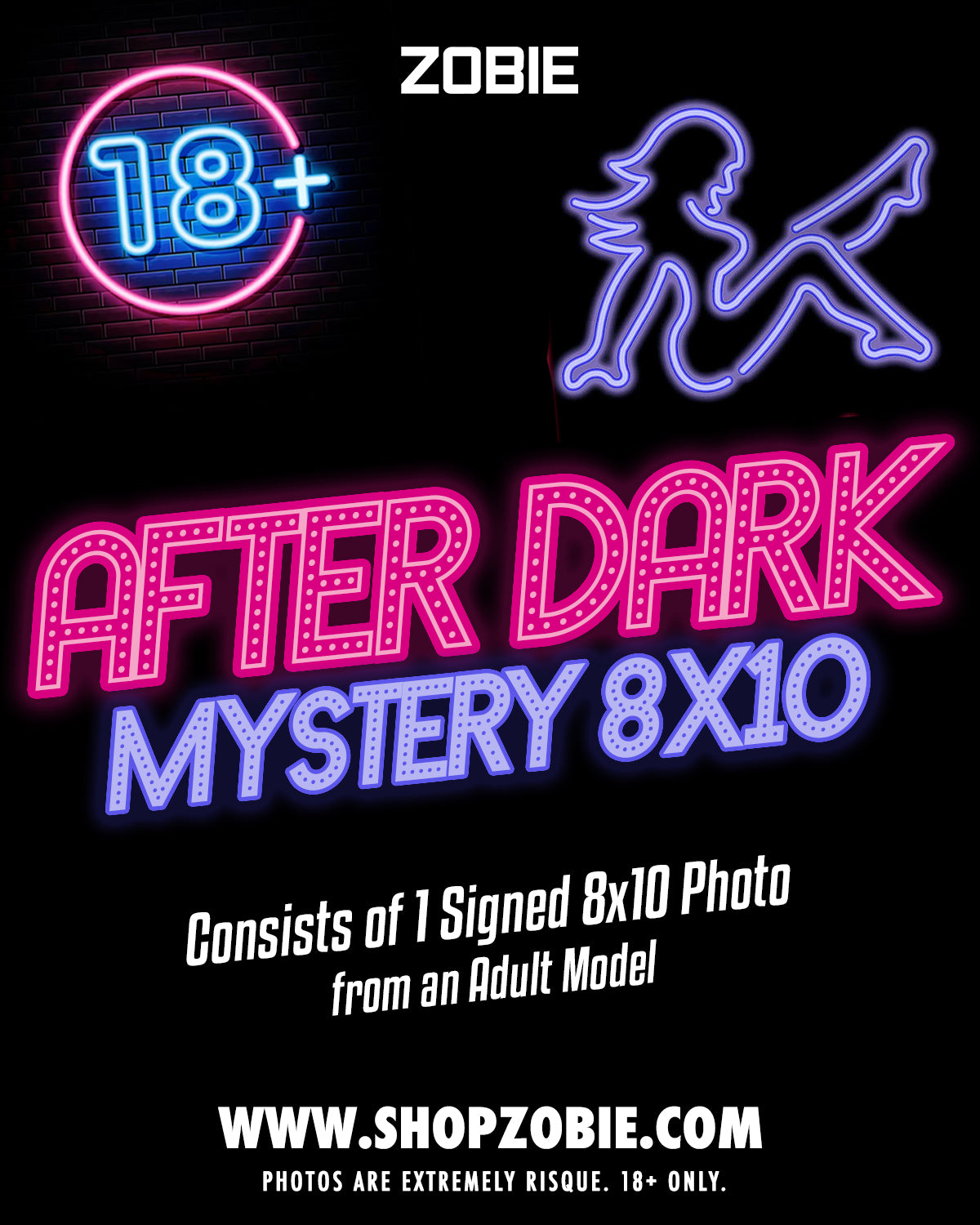 SPECIAL After Dark Mystery 8x10 Photo - 1 Signed Photo