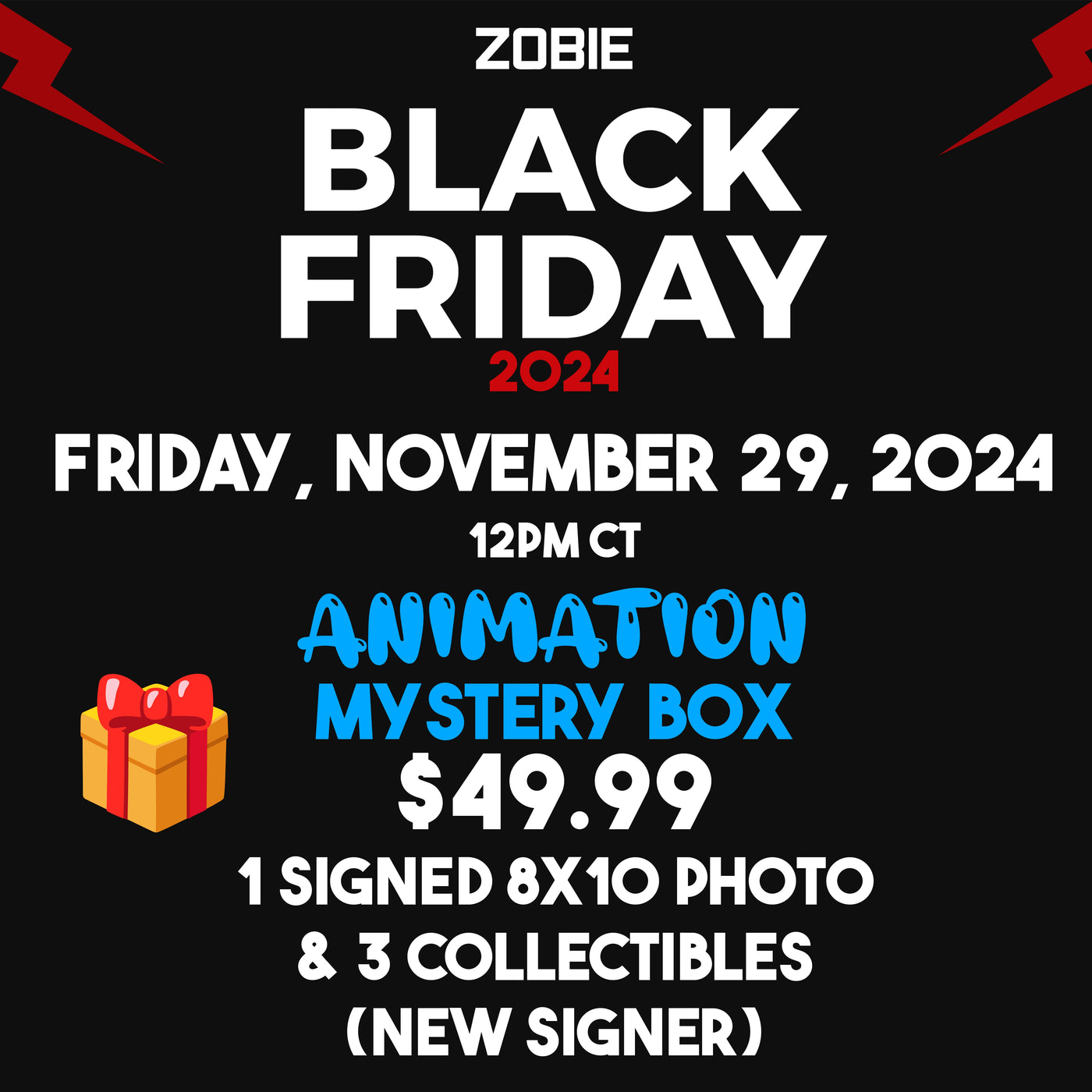 SPECIAL Animation Mystery Box - Black Friday 2024