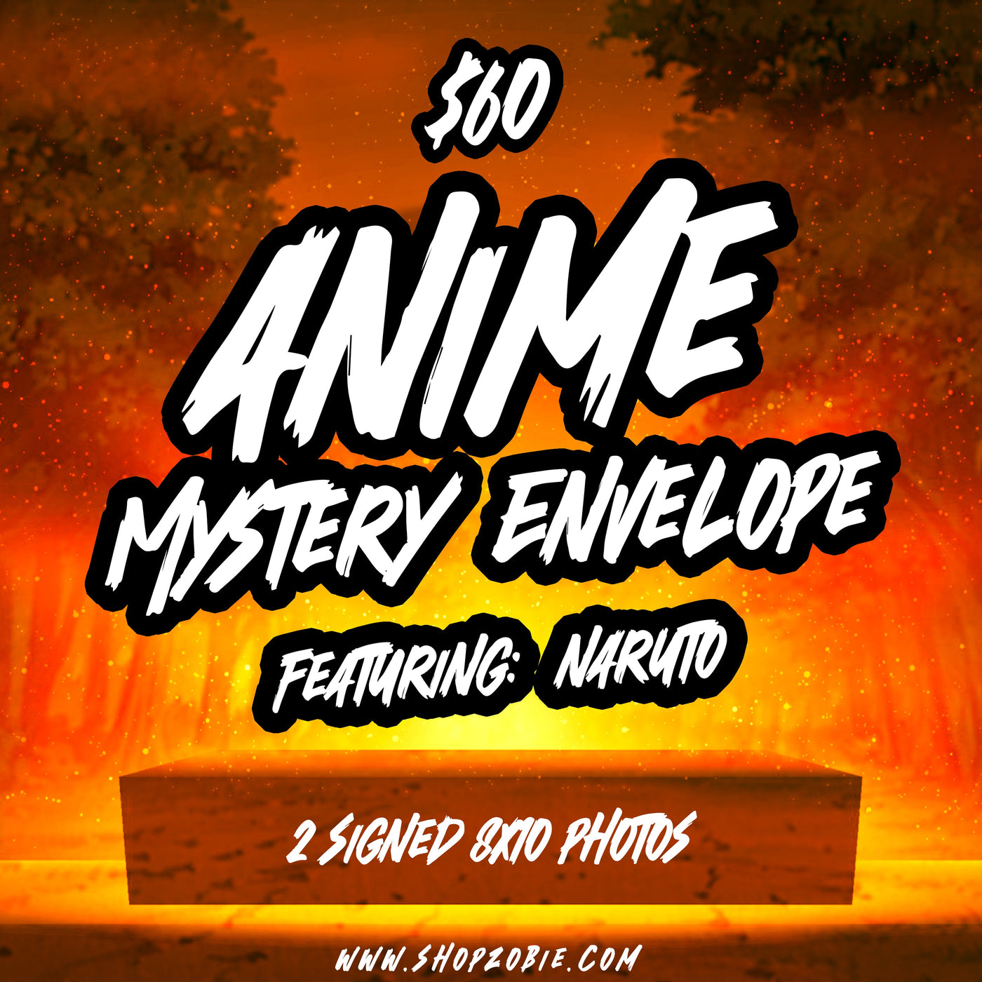 SPECIAL Anime Mystery Envelope Featuring Naruto