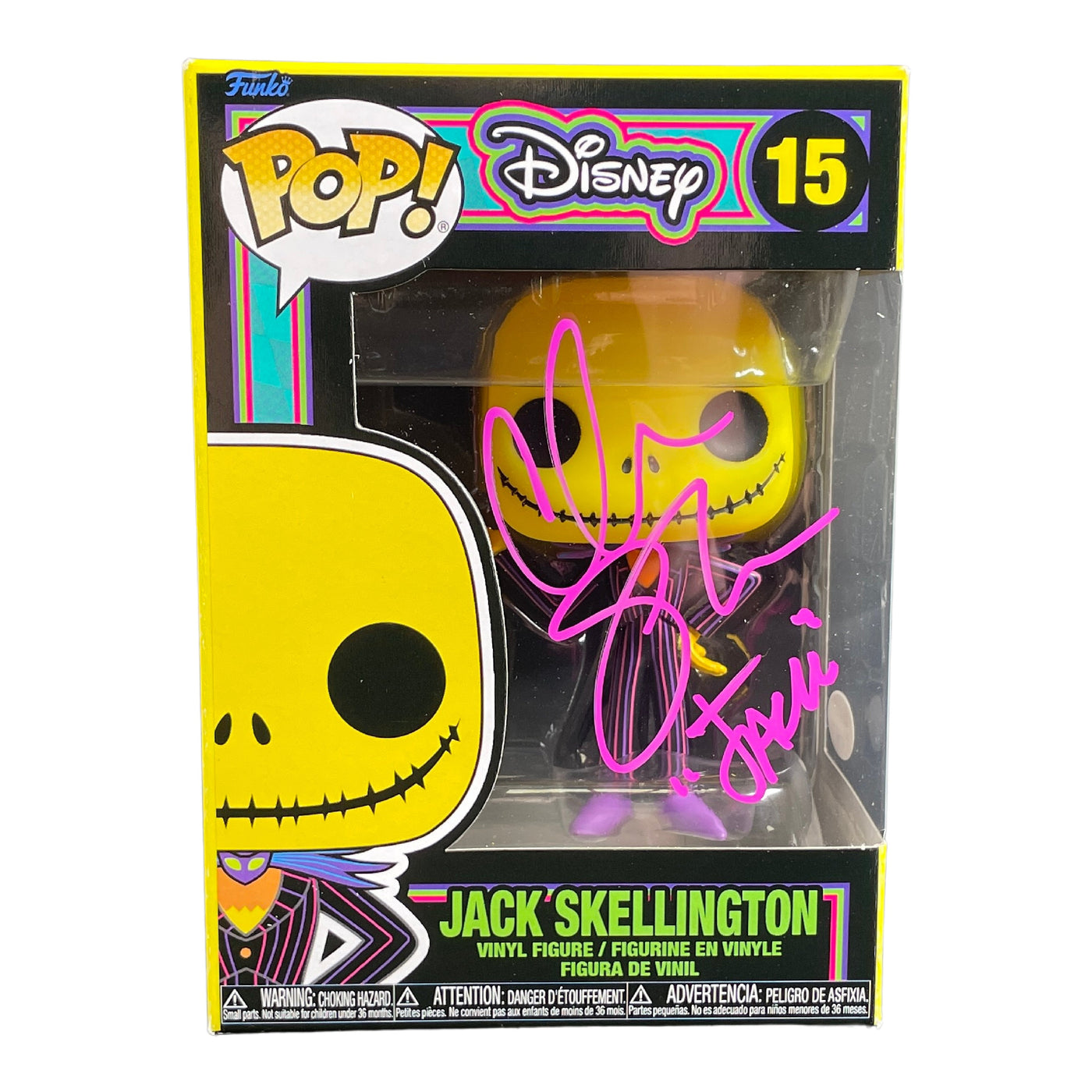 SPECIAL Chris Sarandon Signed Funko POP Disney BL Jack Skellington Autographed JSA COA