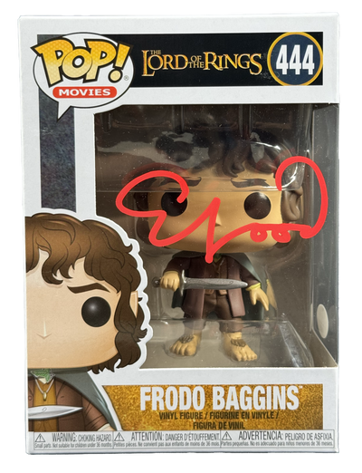 SPECIAL Elijah Wood Signed Frodo Baggins Funko Pop Drop