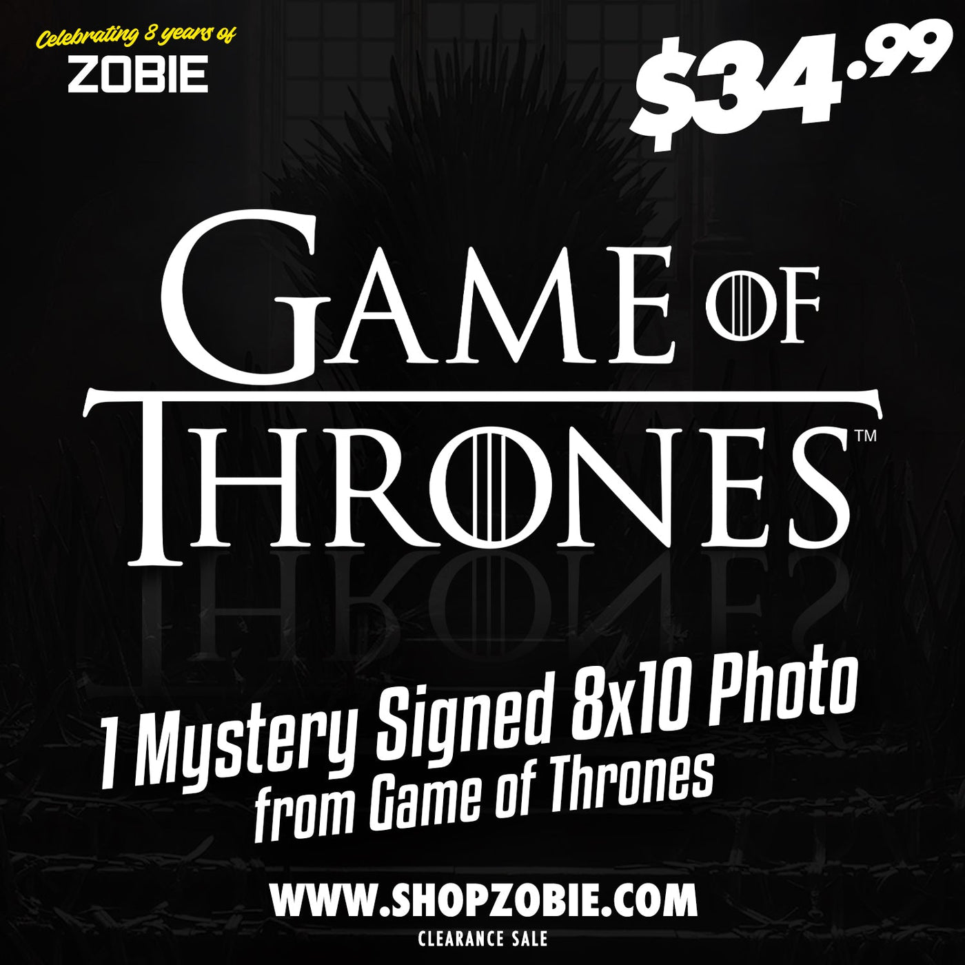 SPECIAL Game of Thrones Signed Mystery 8x10 Photo