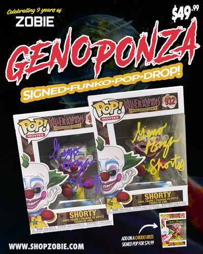 SPECIAL Geno Ponza Signed Killy Klowns Shorty Funko Pop Drop