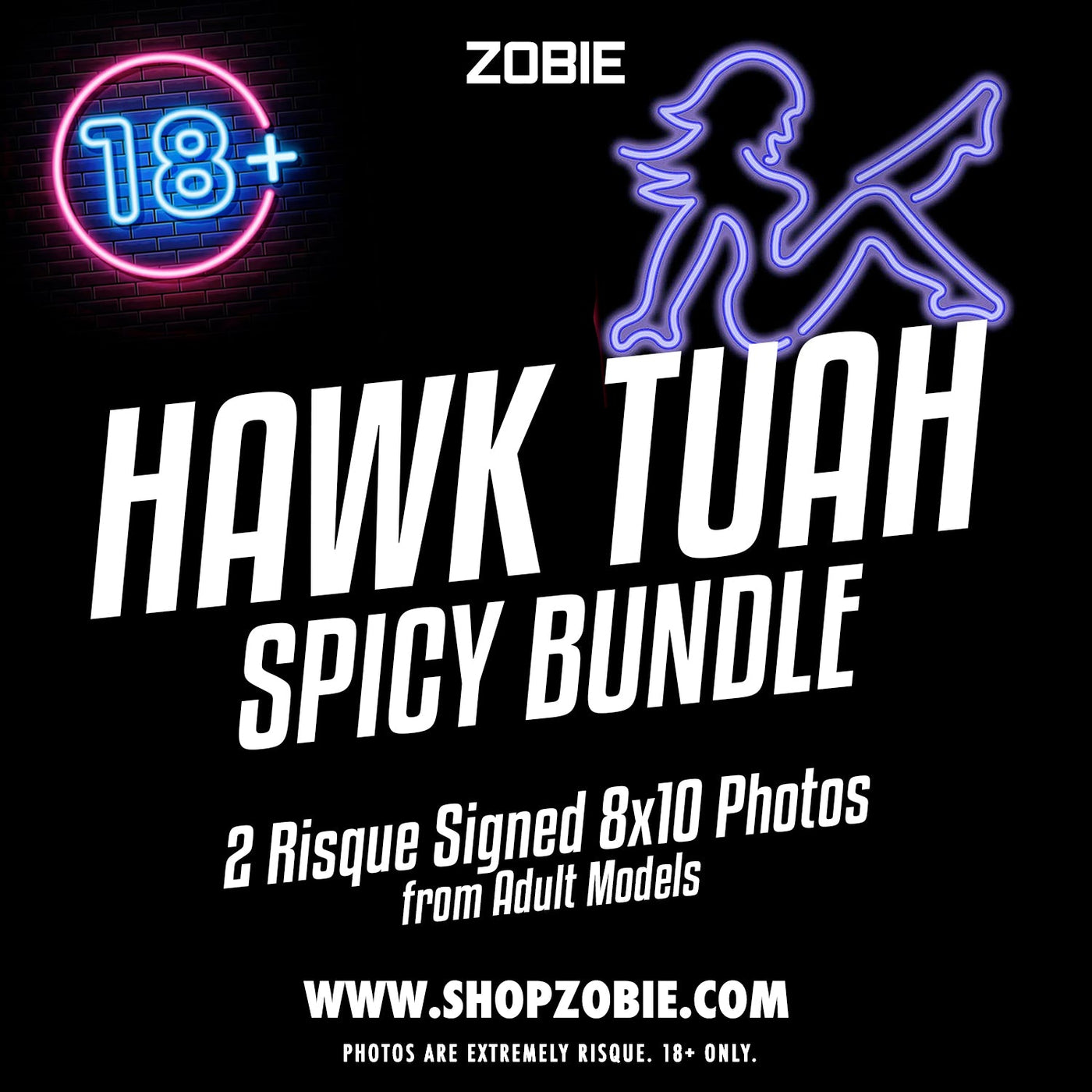 SPECIAL Hawk Tuah Spicy Bundle - 2 Signed Photos