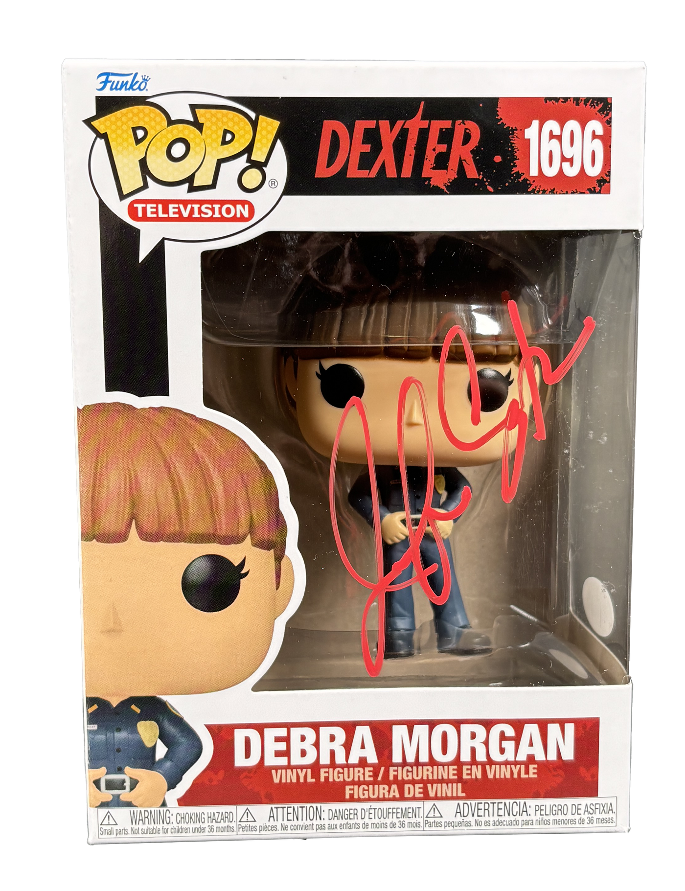 Jennifer Carpenter Signed Debra Morgan Funko Pop Autographed JSA COA