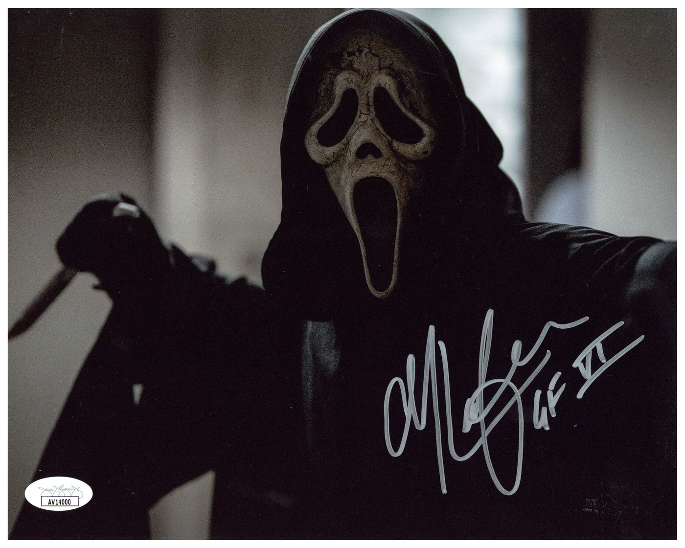 SPECIAL Max Laferriere Signed 8x10 Photo Scream VI Ghostface Autographed JSA COA #2