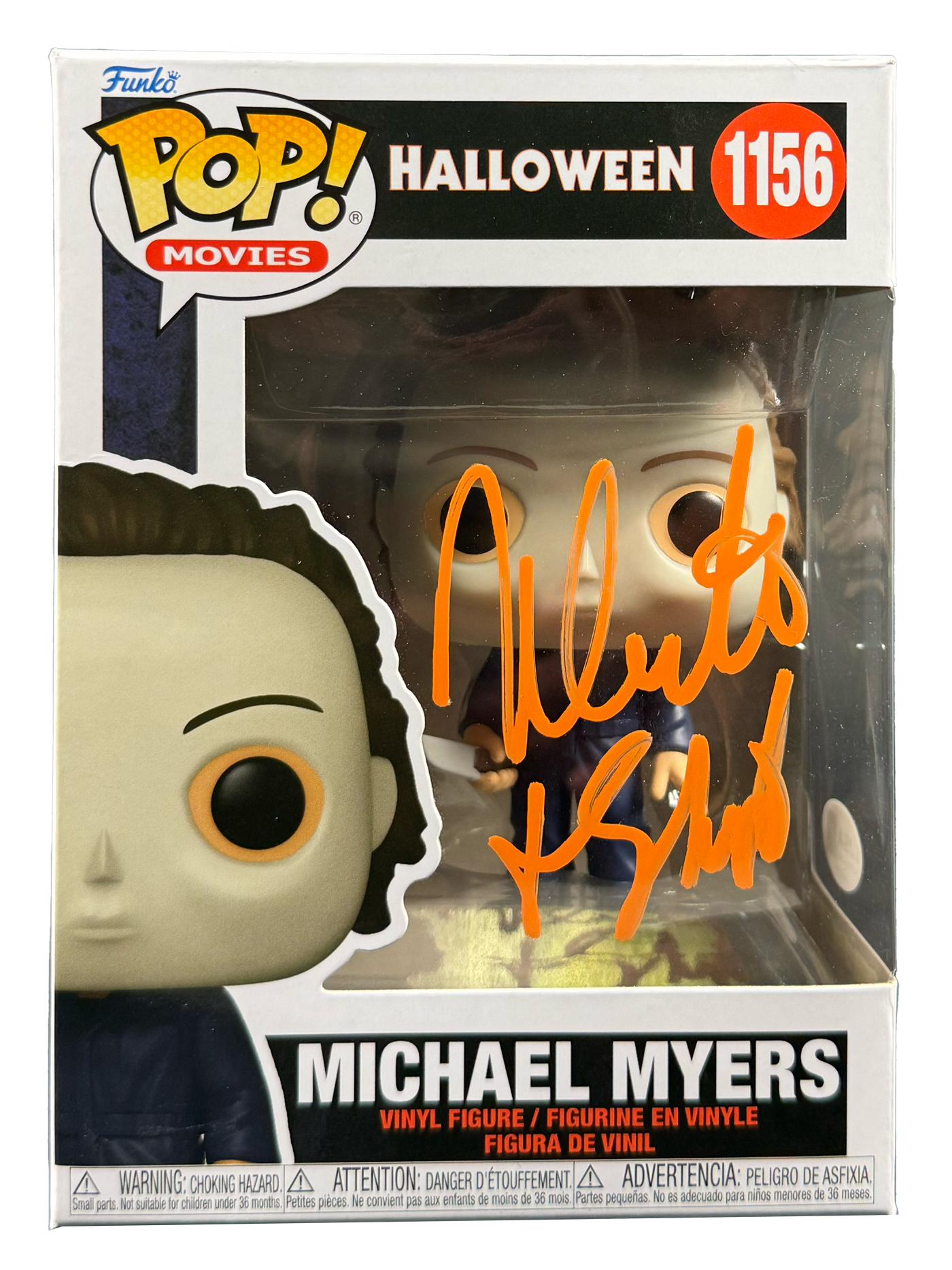 SPECIAL Nick Castle Signed Michael Myers Funko Pop Drop