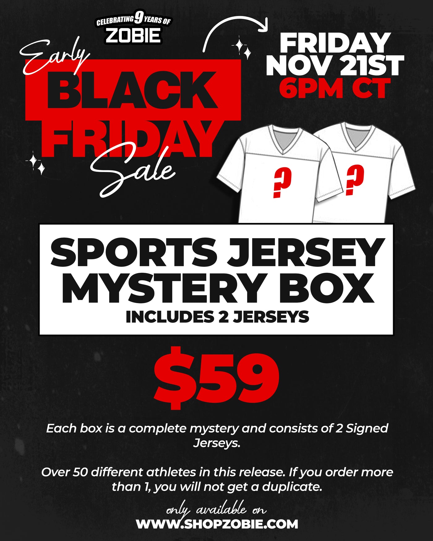 SPECIAL Sports Jersey - Mystery Box - Black Friday 2025
