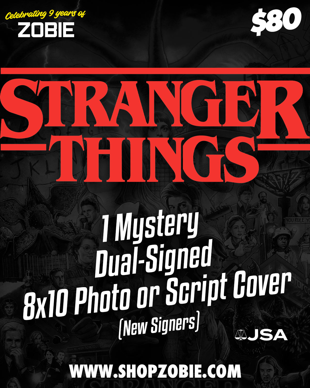 SPECIAL Stranger Things Dual-Signed Mystery Drop