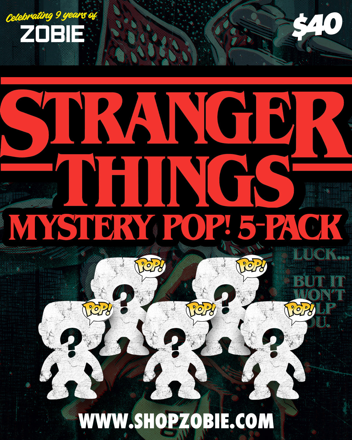 SPECIAL Stranger Things Mystery Pop! 5-Pack
